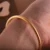 24k-gold-Bracelets-AZK-7012-3 24K金手镯,极简风格金手链,手工锻造纯金手环