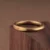 engraved 24k gold ring, hand-forged gold ring, minimalist gold wedding band