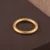 24k-gold-ring-AZK-7017-5 24k gold couple rings, minimalist gold wedding bands, hand-forged pure gold rings