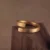 24k-gold-ring-AZK-7022-2 open end gold rings, smile engraved 24k rings, couple gold rings hand forged