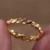 24k-gold-ring-AZK-7039-4 แหวนทองลายดอกไม้, แหวนทอง 24k ลายพวงหรีด, เครื่องประดับทองสัญลักษณ์, แหวนทองตีมือ, แหวนทองดอกไม้เนื้อเต็ม