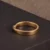 mobius gold ring, hand-forged 24k gold ring, pure gold wedding band