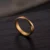 mobius gold ring, hand-forged 24k gold ring, pure gold wedding band