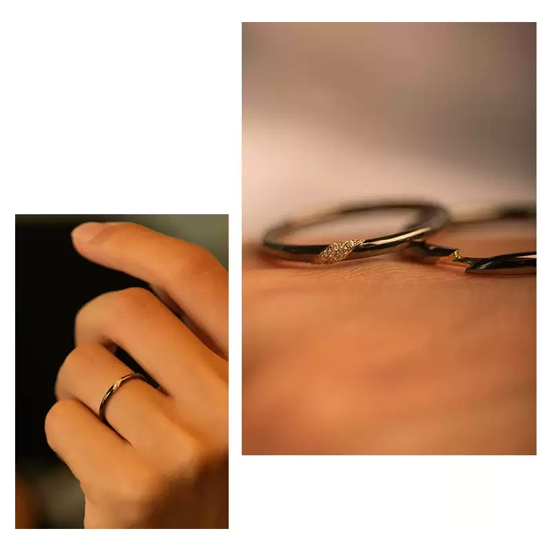 18k-gold-ring-azk-7072-5 18K Gold Wedding Ring with Diamonds - Customizable, Ideal for Wedding and Gift