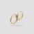 24k-gold-ring-AZK-7057-01 18K Pure Gold Diamond Wedding Band, Elegant Design, Perfect Blend of Fashion and Classic