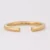 18k-gold-ring-azk-7063-2 18K Gold Custom Open Wedding Bands, Engraved Personalized Design, Exclusive Couple Rings