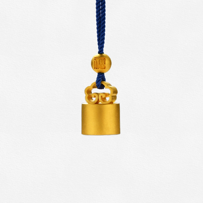 24k-gold-AZK-8003-1 24K Gold Seal Pendant