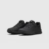 BOA closure hiking sneakers - black front 45 degree pair view