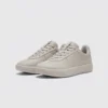 Retro German trainer sneakers in camel, front 45 degree view