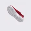 Flexible rubber outsole with deep tread pattern of black wide fit walking shoes