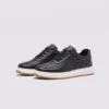 genuine leather skate sneakers