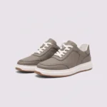 genuine leather skate sneakers