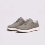 genuine leather skate sneakers